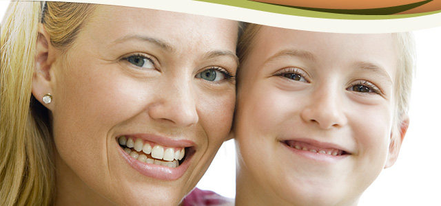 stock photo of a mother and daughter